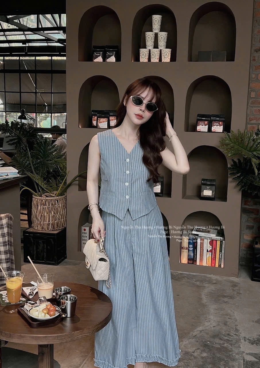 BỘ KẺ XANH XN QUẦN BÈO HỒNG