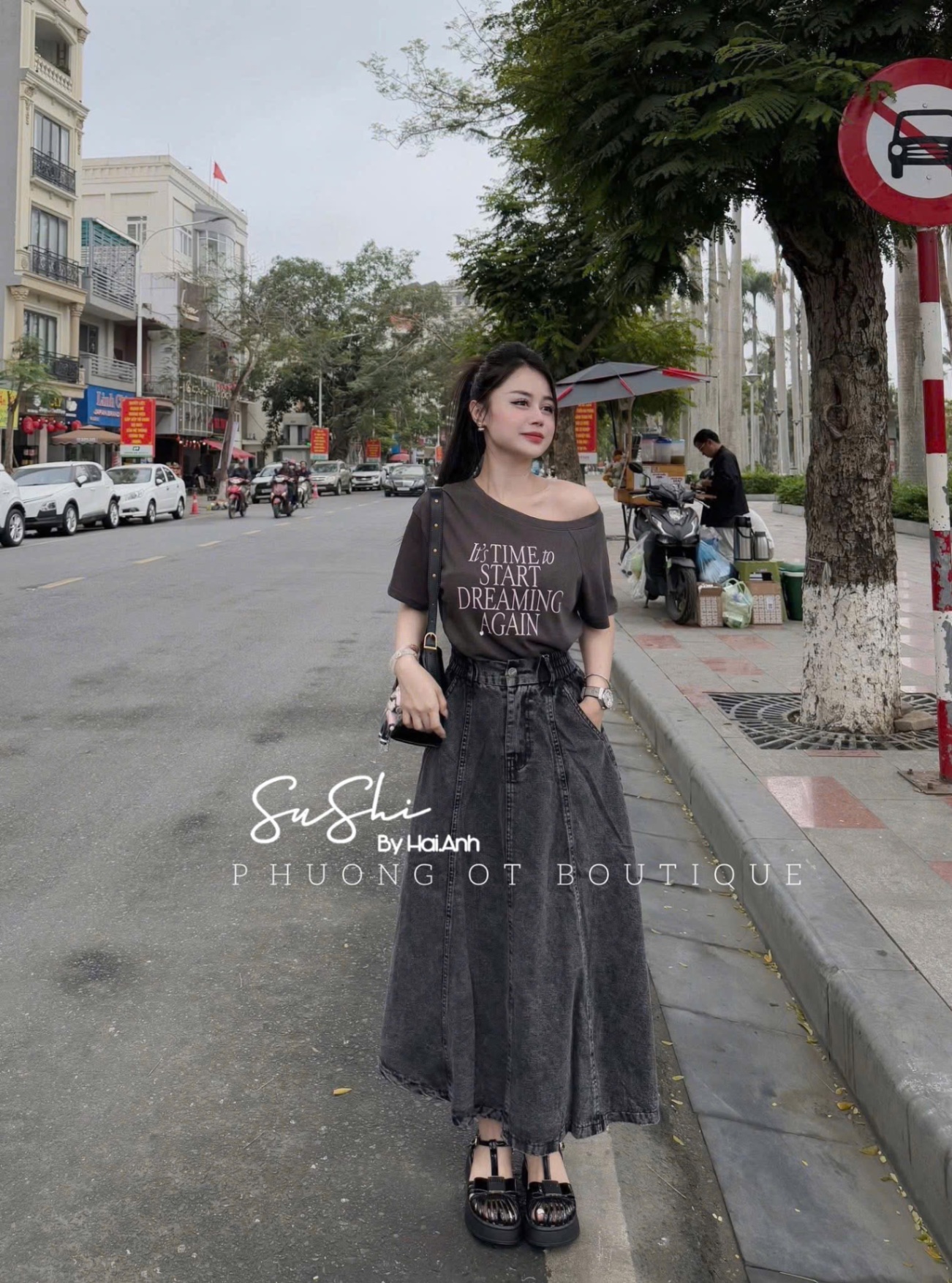ÁO PULL CỘC TRỄ VAI IT TIME