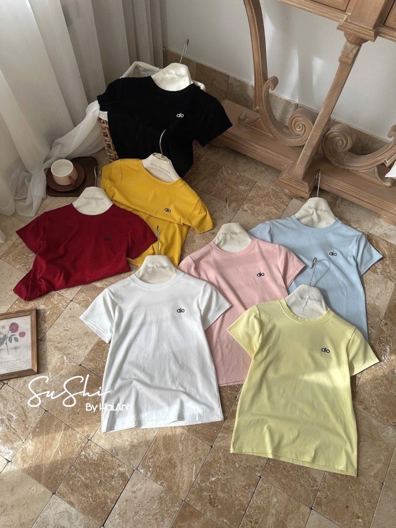 Cổ tròn - ÁO PULL CỘC ALO CỔ TRÒN