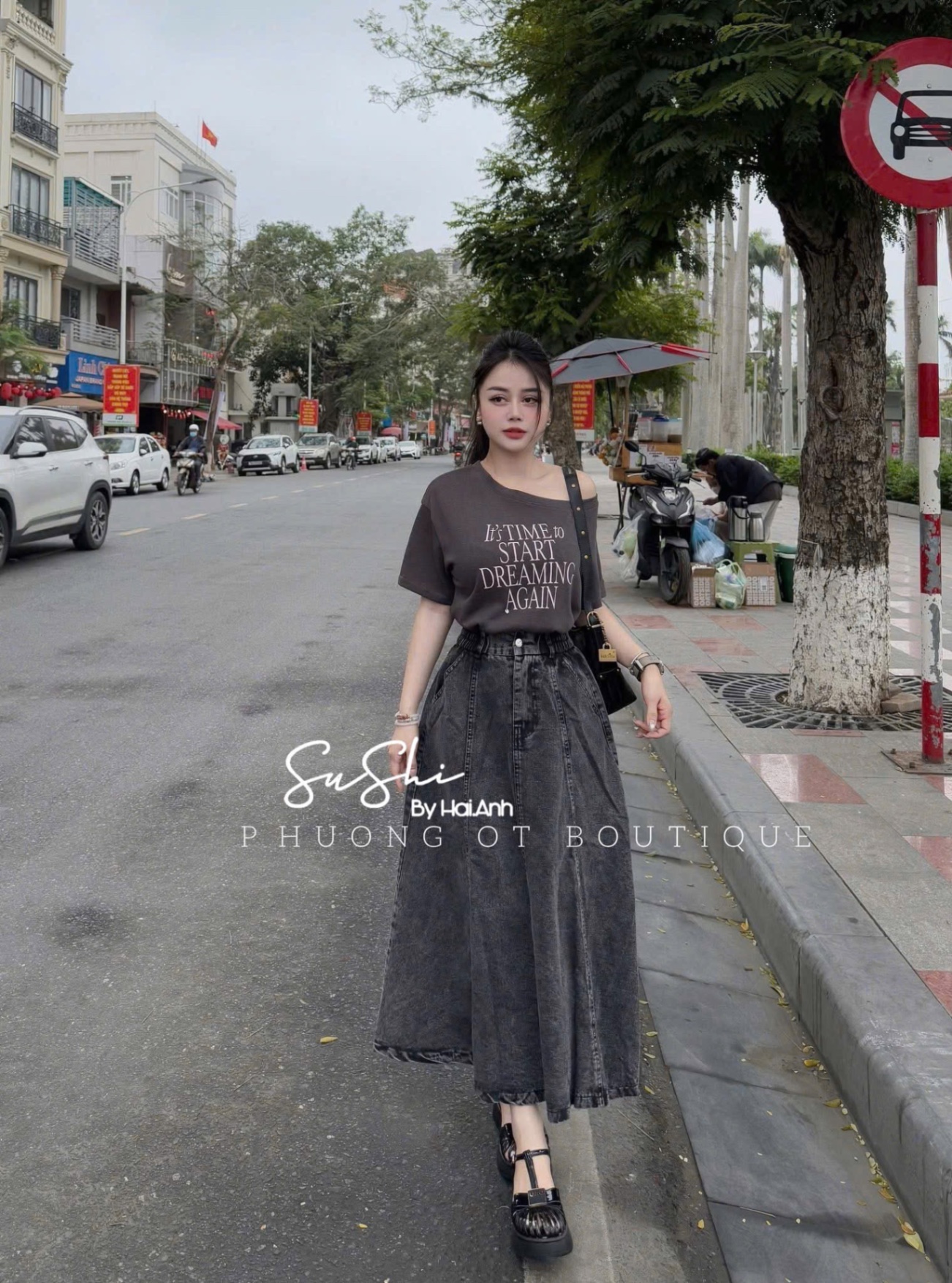 ÁO PULL CỘC TRỄ VAI IT TIME