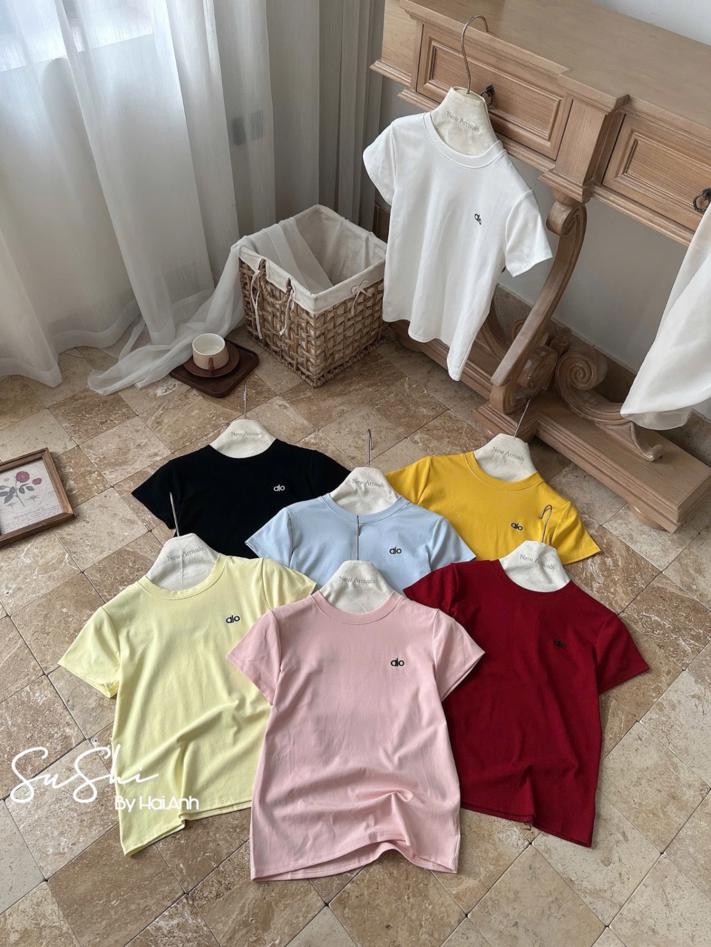 Cổ tròn - ÁO PULL CỘC ALO CỔ TRÒN