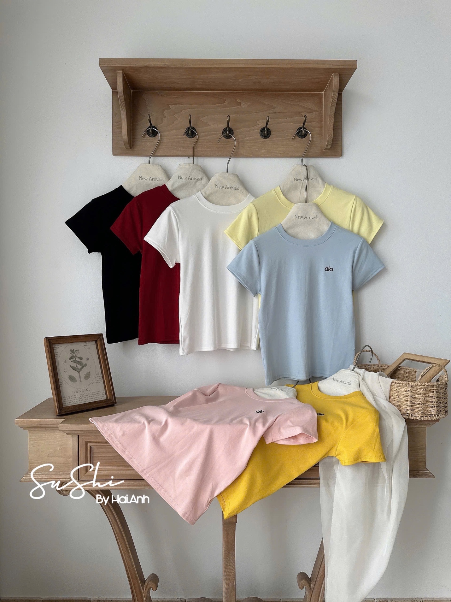 Cổ tròn - ÁO PULL CỘC ALO CỔ TRÒN