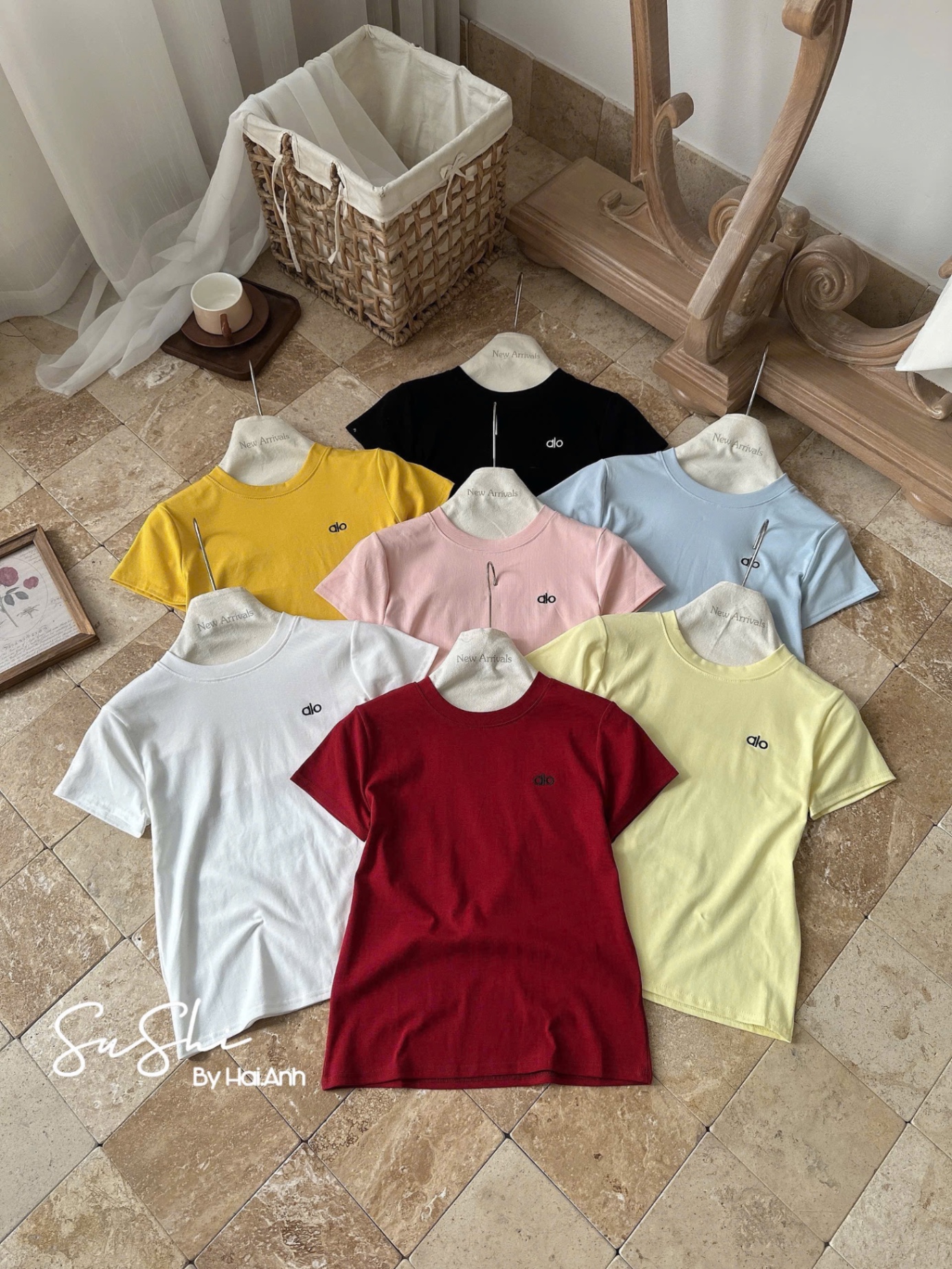 Cổ tròn - ÁO PULL CỘC ALO CỔ TRÒN
