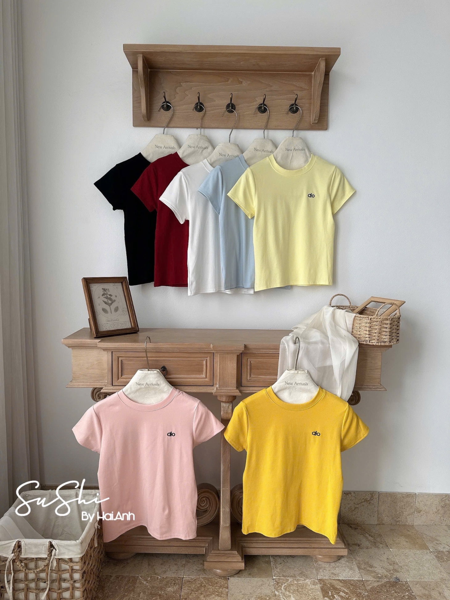 Cổ tròn - ÁO PULL CỘC ALO CỔ TRÒN