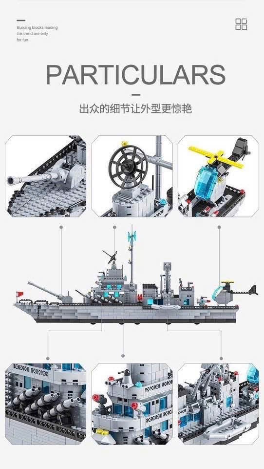 LEGO TÀU CHIẾN GIÁ TỐT