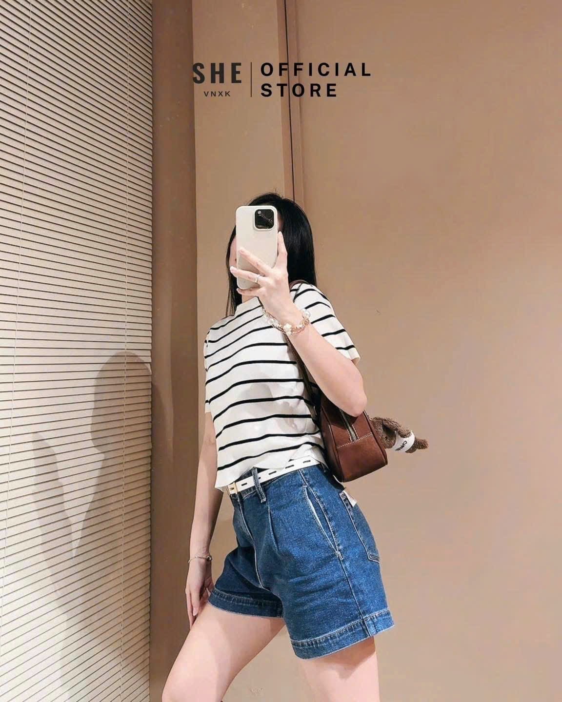 QUẦN SHORT JEAN XANH PULL BEAR VNXK