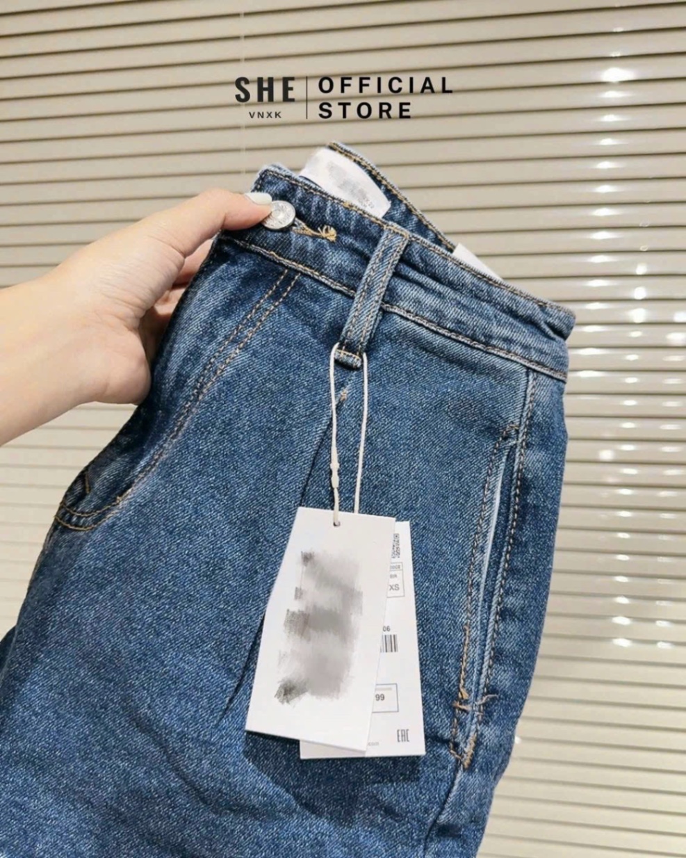QUẦN SHORT JEAN XANH PULL BEAR VNXK