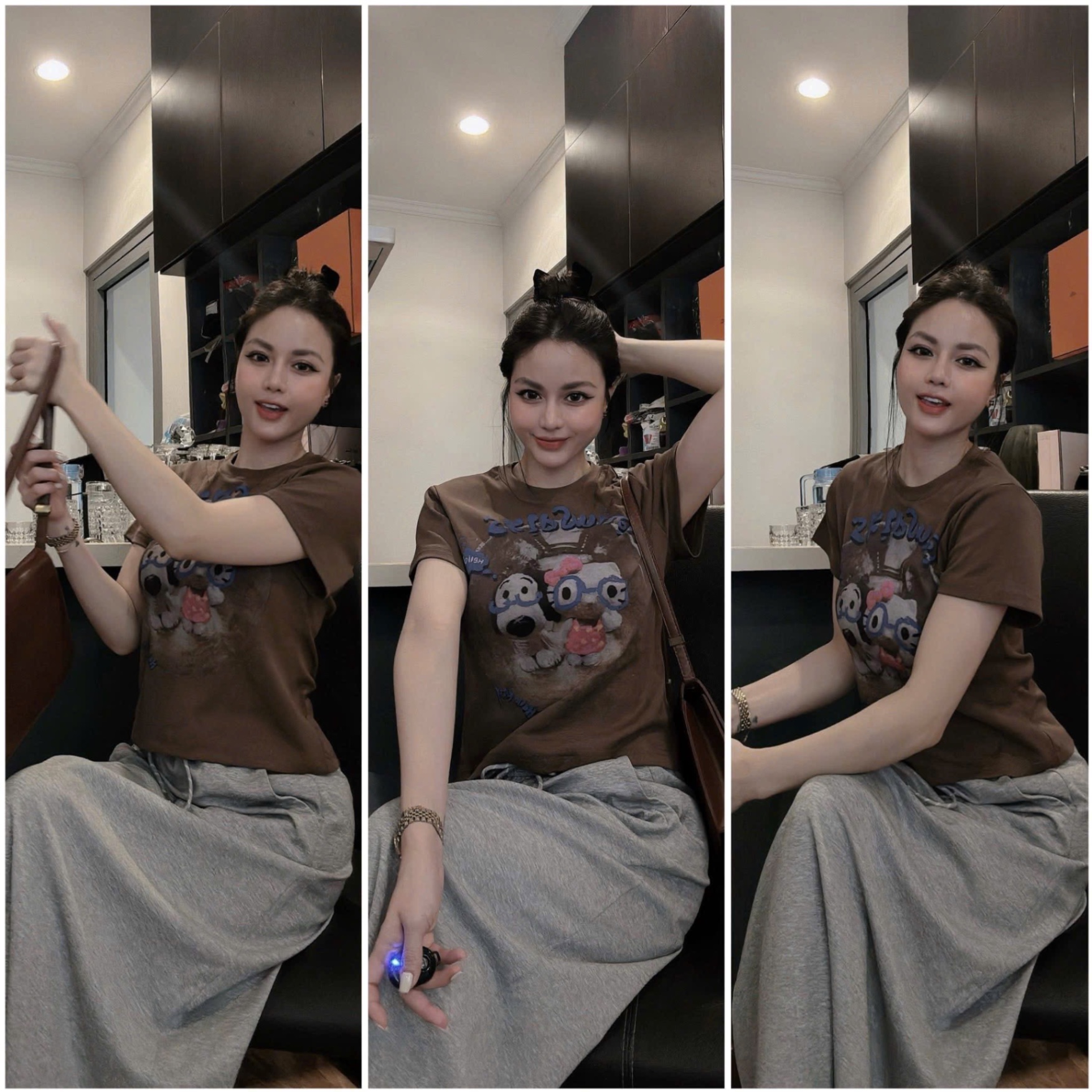 SET NÂU HÌNH CÚN MIX CV GHI
