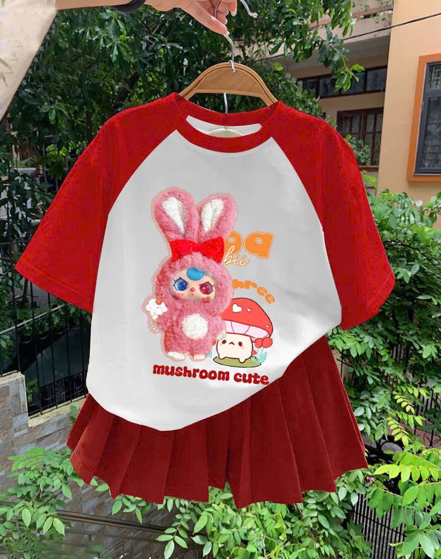 XẢ KHO SÉT BB3 TRẮNG PHỐI MIX CV ĐỎ CUTE