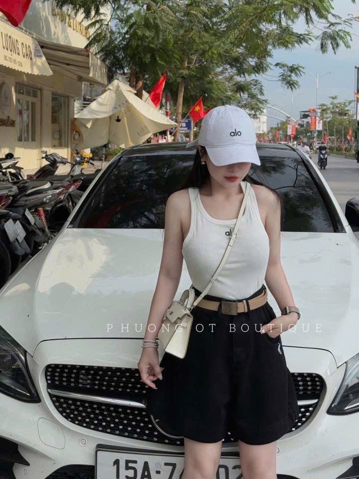 SET 4 ÁO BA LỖ ALO ĐEN TRĂNG GHI ĐỎ