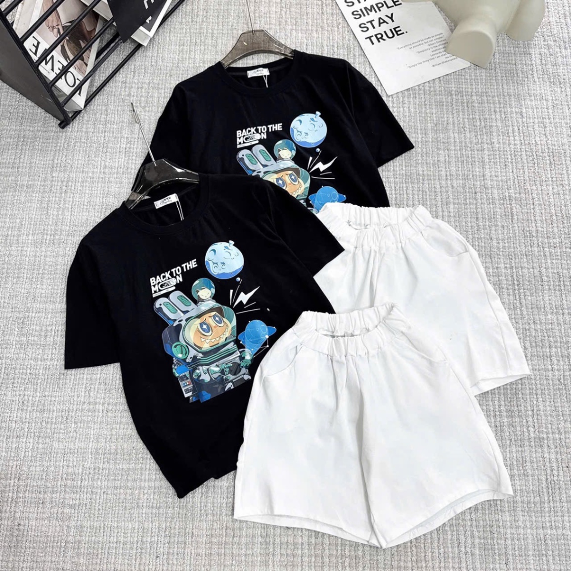 XẢ KHO BỘ LBB ĐEN QUẦN KAKI BT
