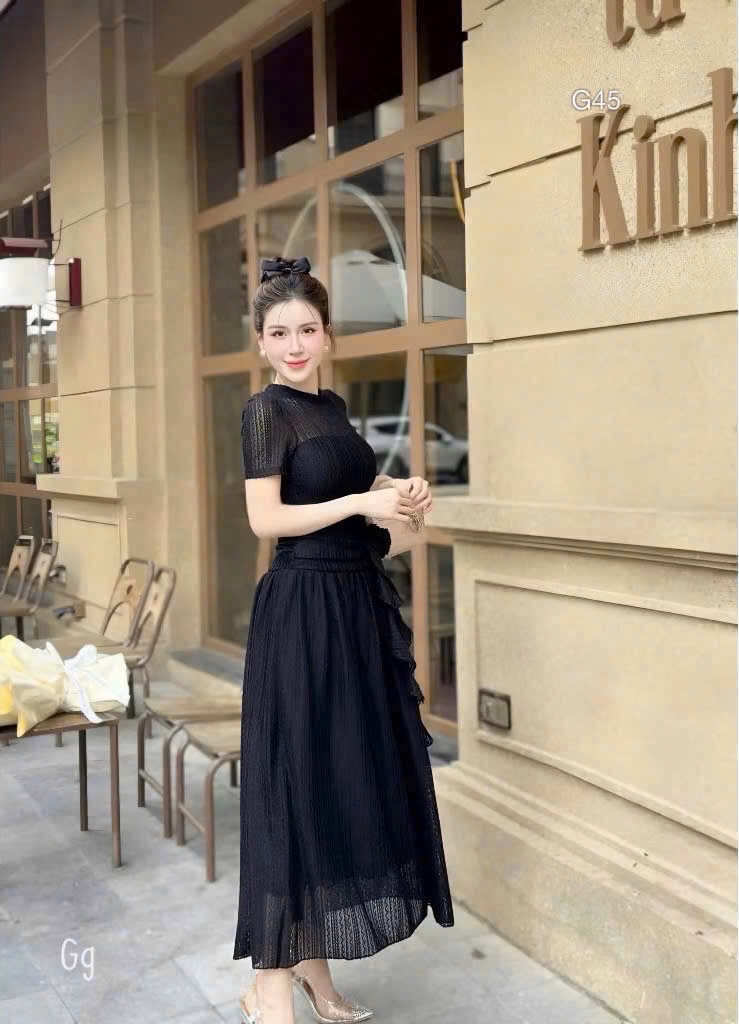 VÂY REN LI EO HOA XOÈ THỦ CÔNG
