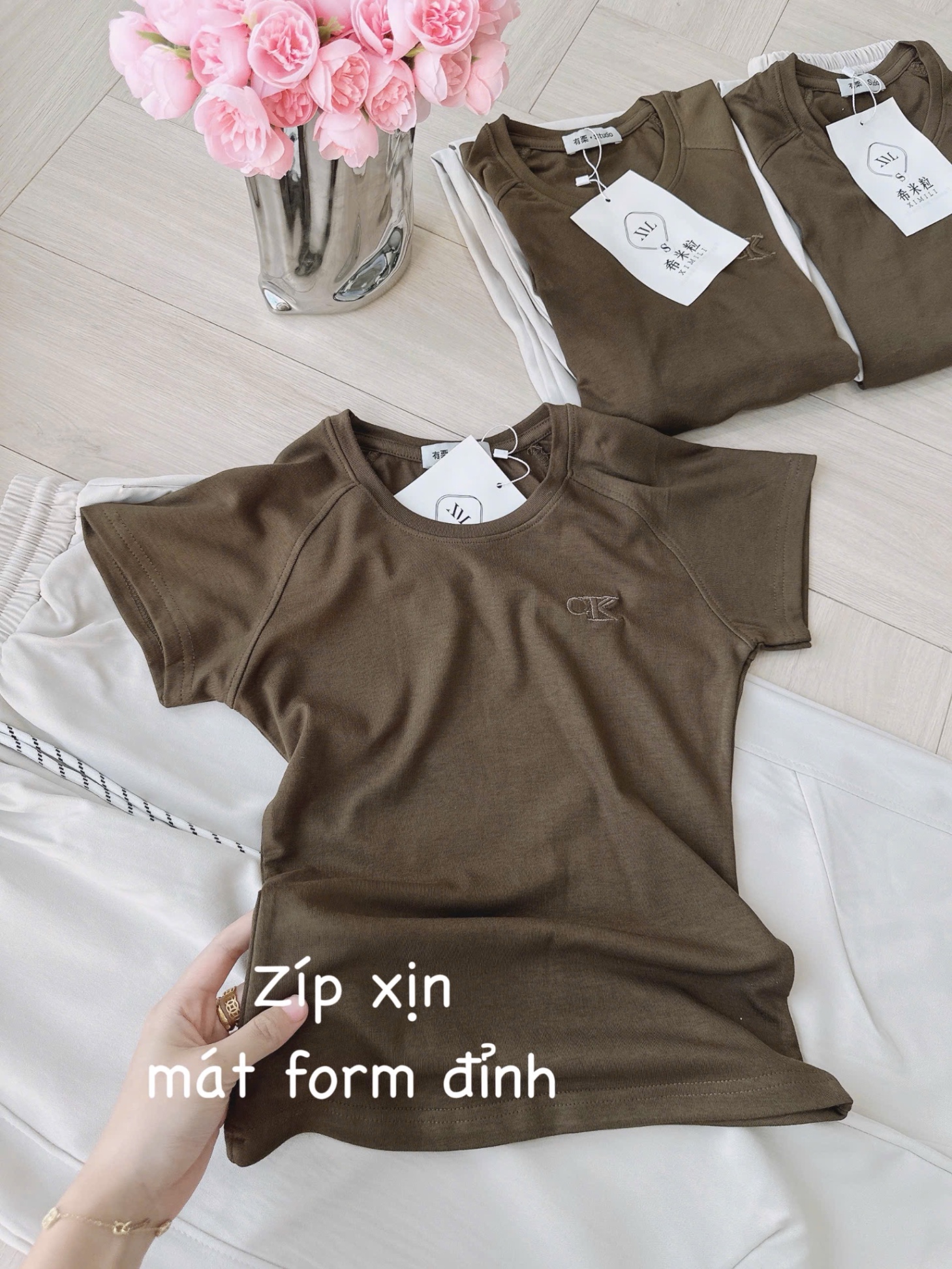 BỘ NÂU CỘC TAY QUẦN BAGGY BE