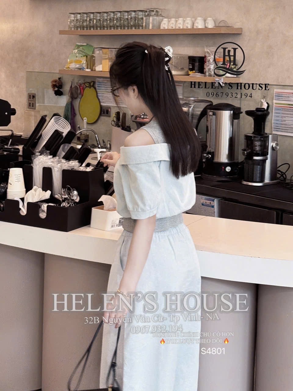 SET VÁY 3CT PHỐI KHOÁ CÁCH ĐIỆU