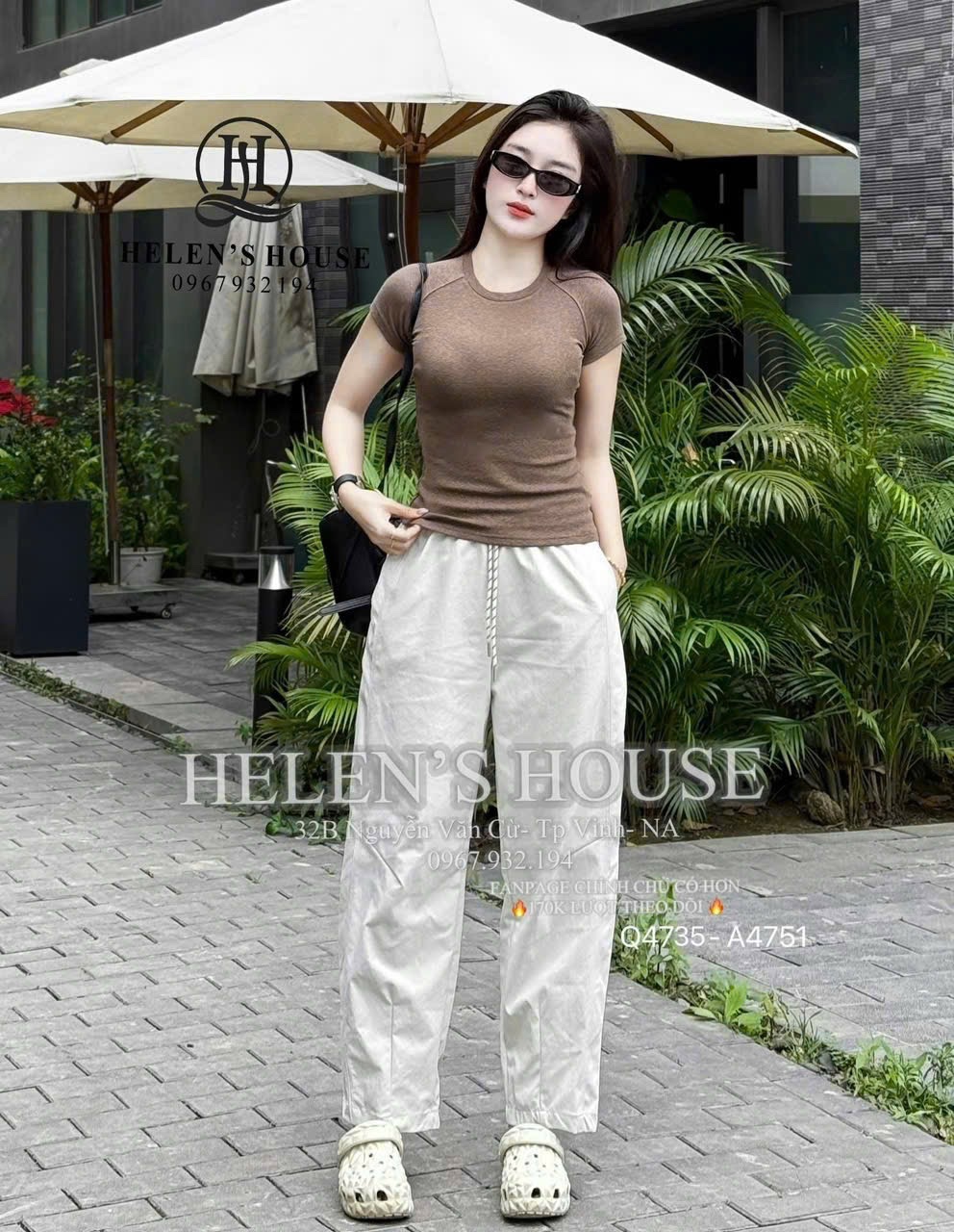 BỘ NÂU CỘC TAY QUẦN BAGGY BE