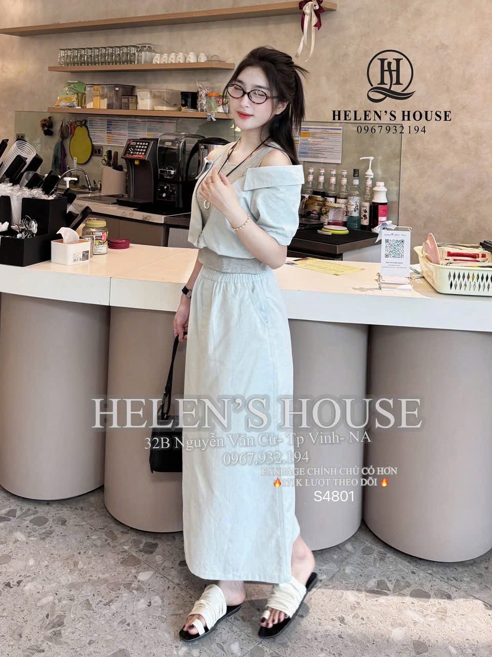 SET VÁY 3CT PHỐI KHOÁ CÁCH ĐIỆU