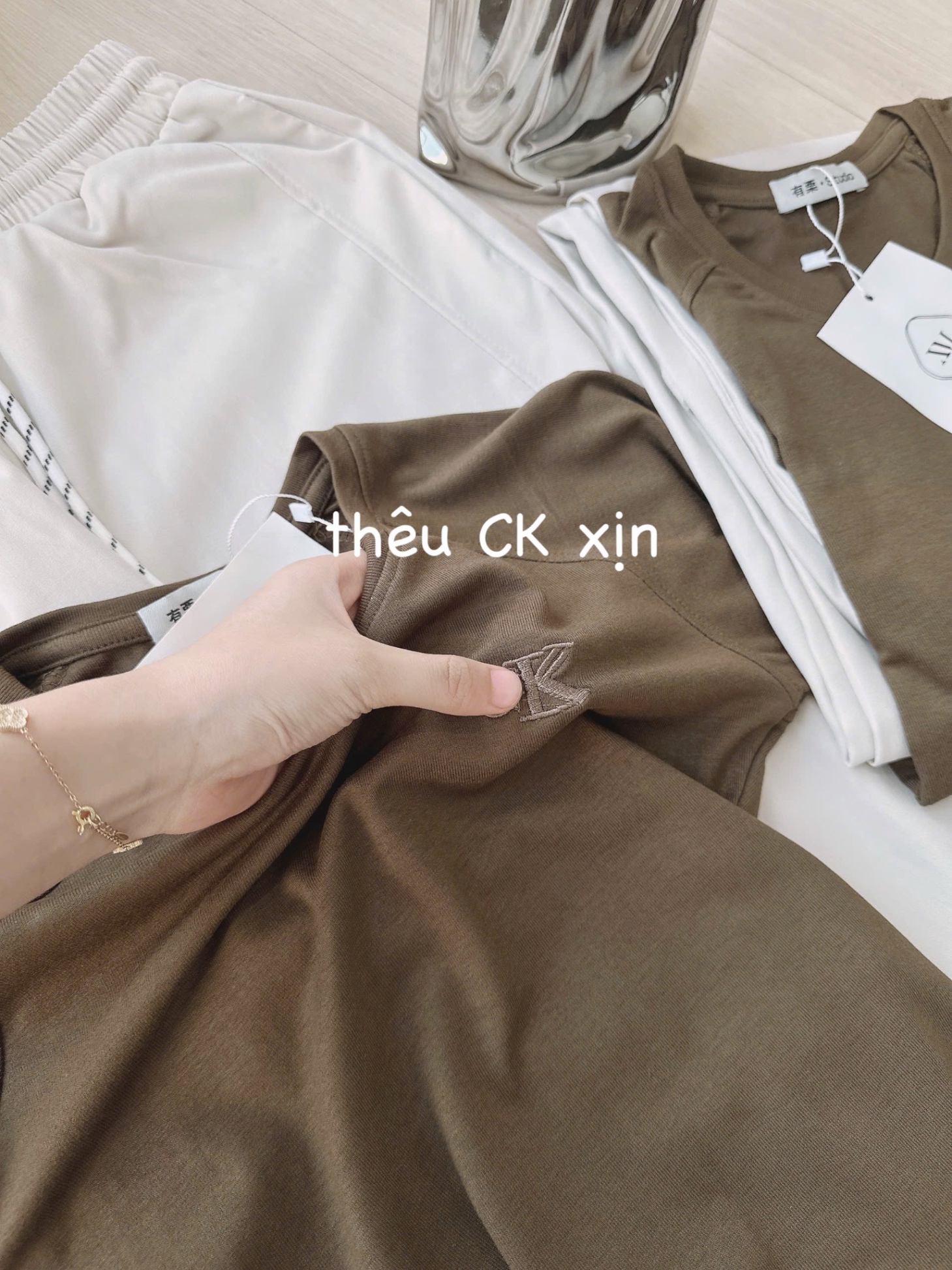 BỘ NÂU CỘC TAY QUẦN BAGGY BE