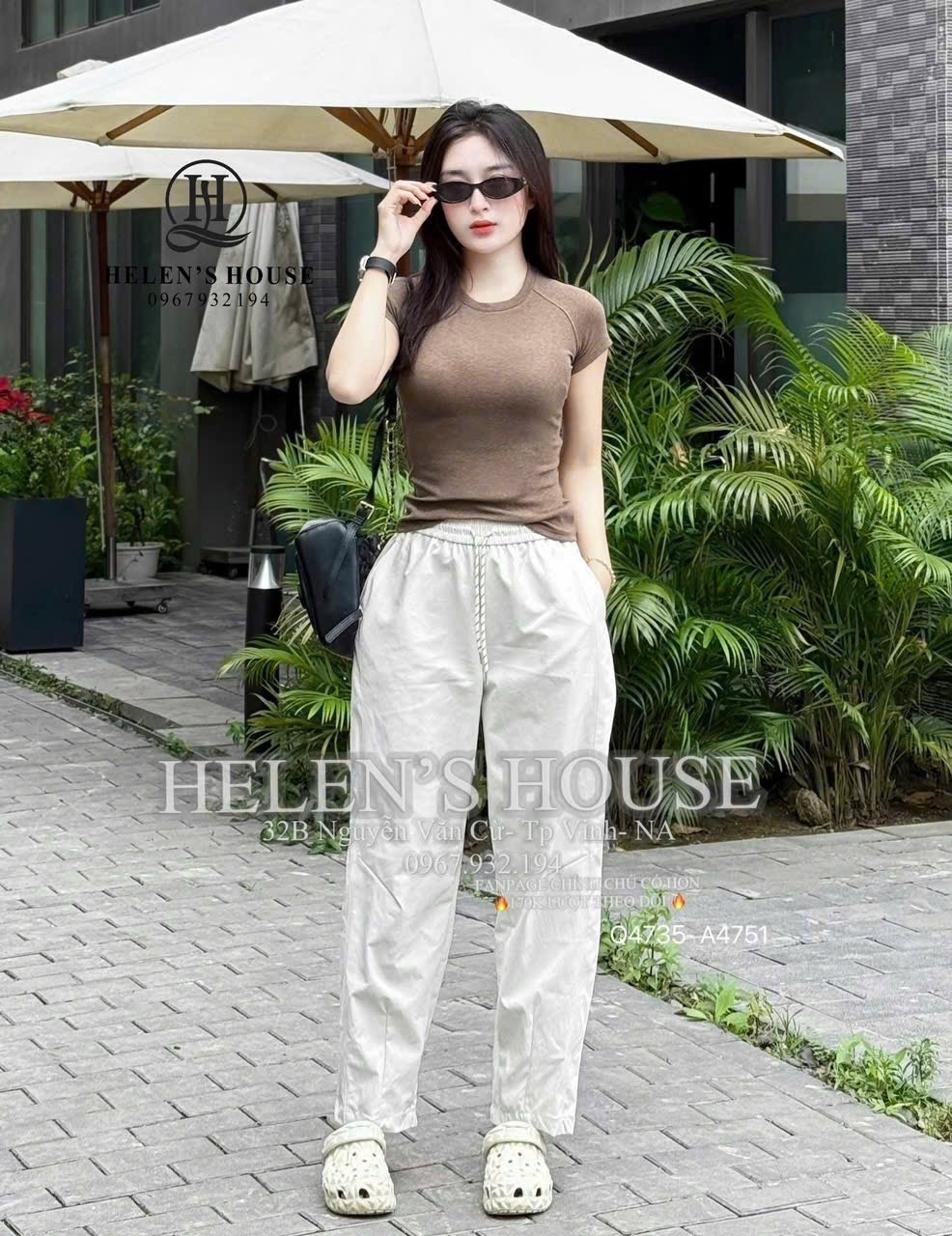 BỘ NÂU CỘC TAY QUẦN BAGGY BE