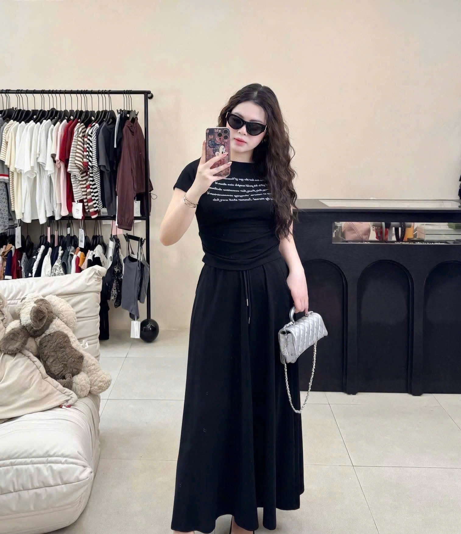 SET AO THUN CHƯ MIX CV MIDI DÀI