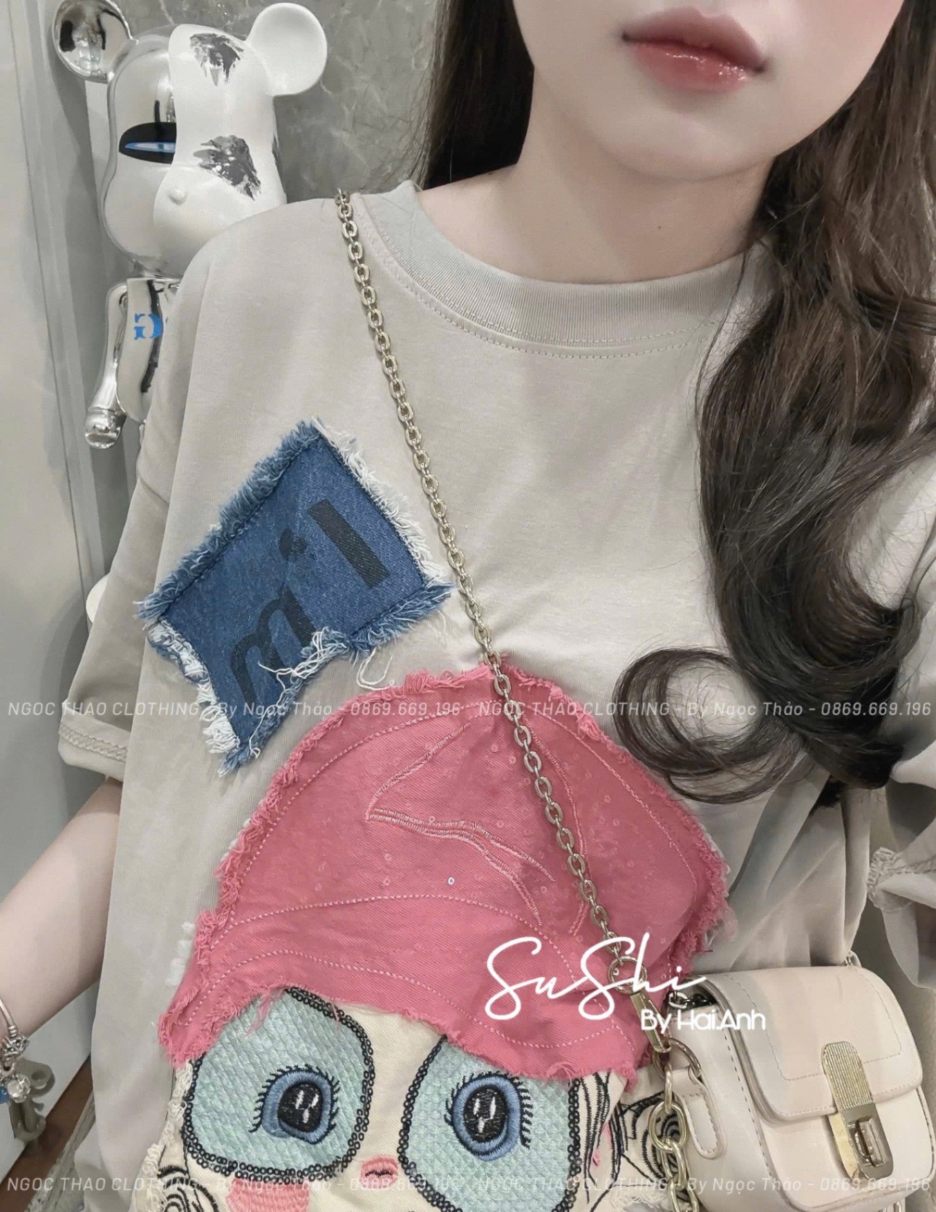 ÁO PULL HÌNH CÔ GÁI NỔI CUTE QC S2555072