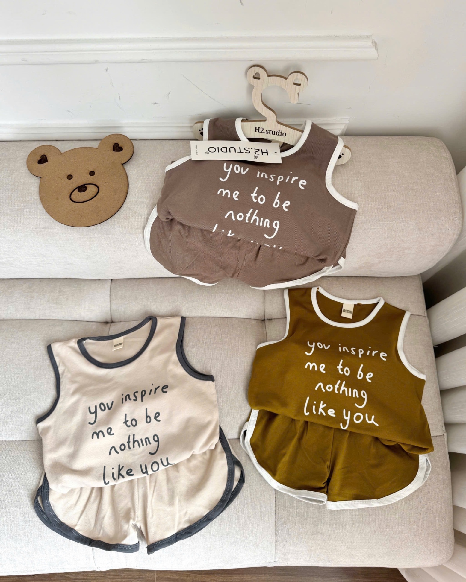 SET 3 BỘ BA LỖ VIỀN HÌNH CHỮ NOTHING