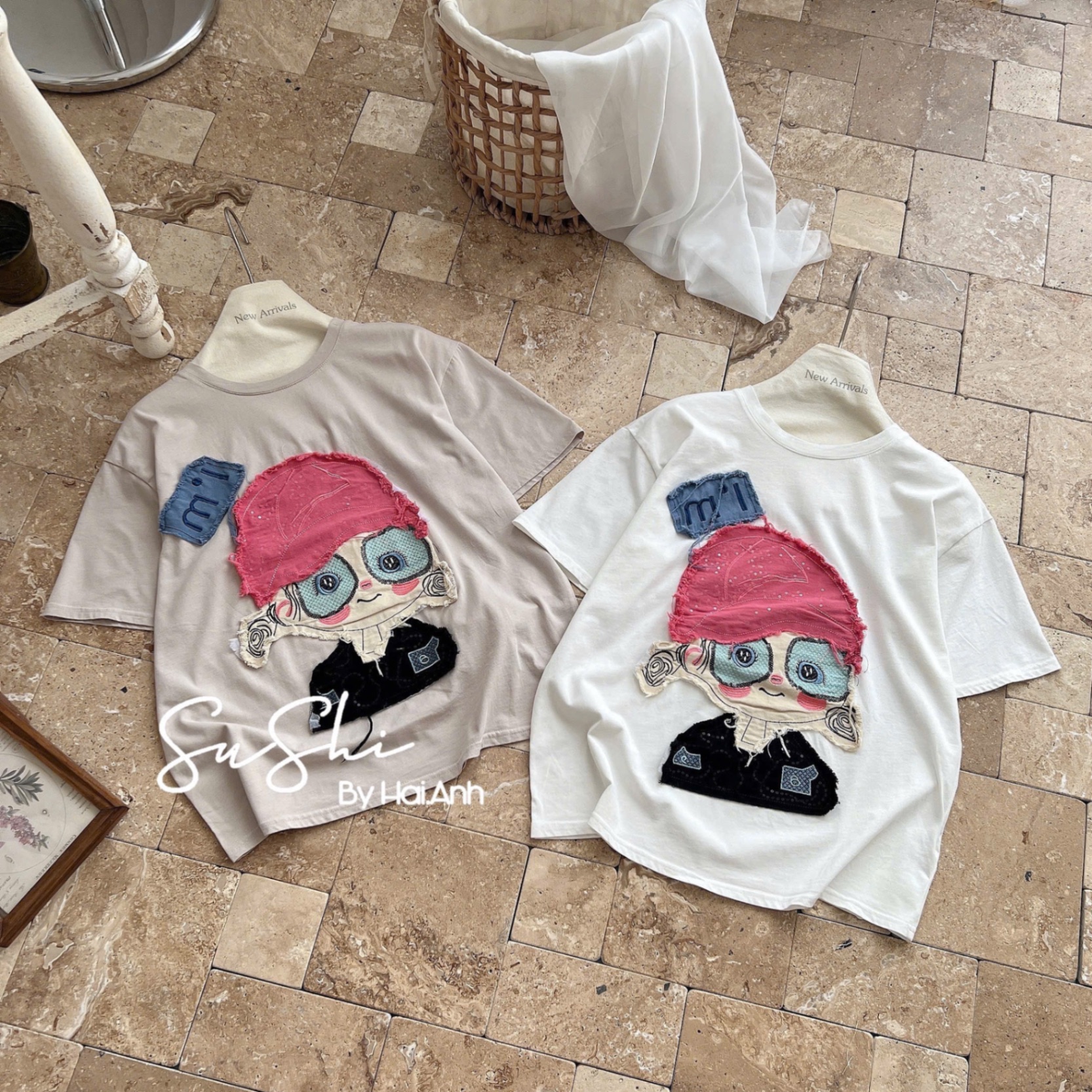 ÁO PULL HÌNH CÔ GÁI NỔI CUTE QC S2555072