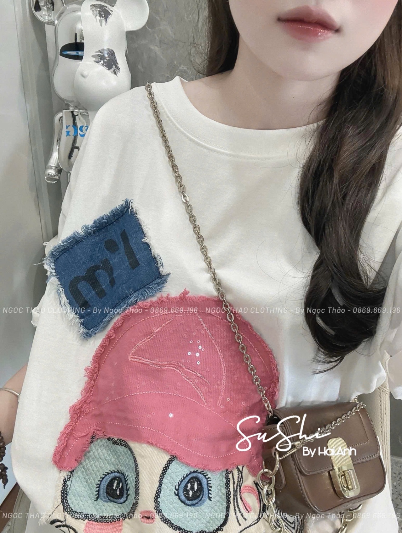 ÁO PULL HÌNH CÔ GÁI NỔI CUTE QC S2555072