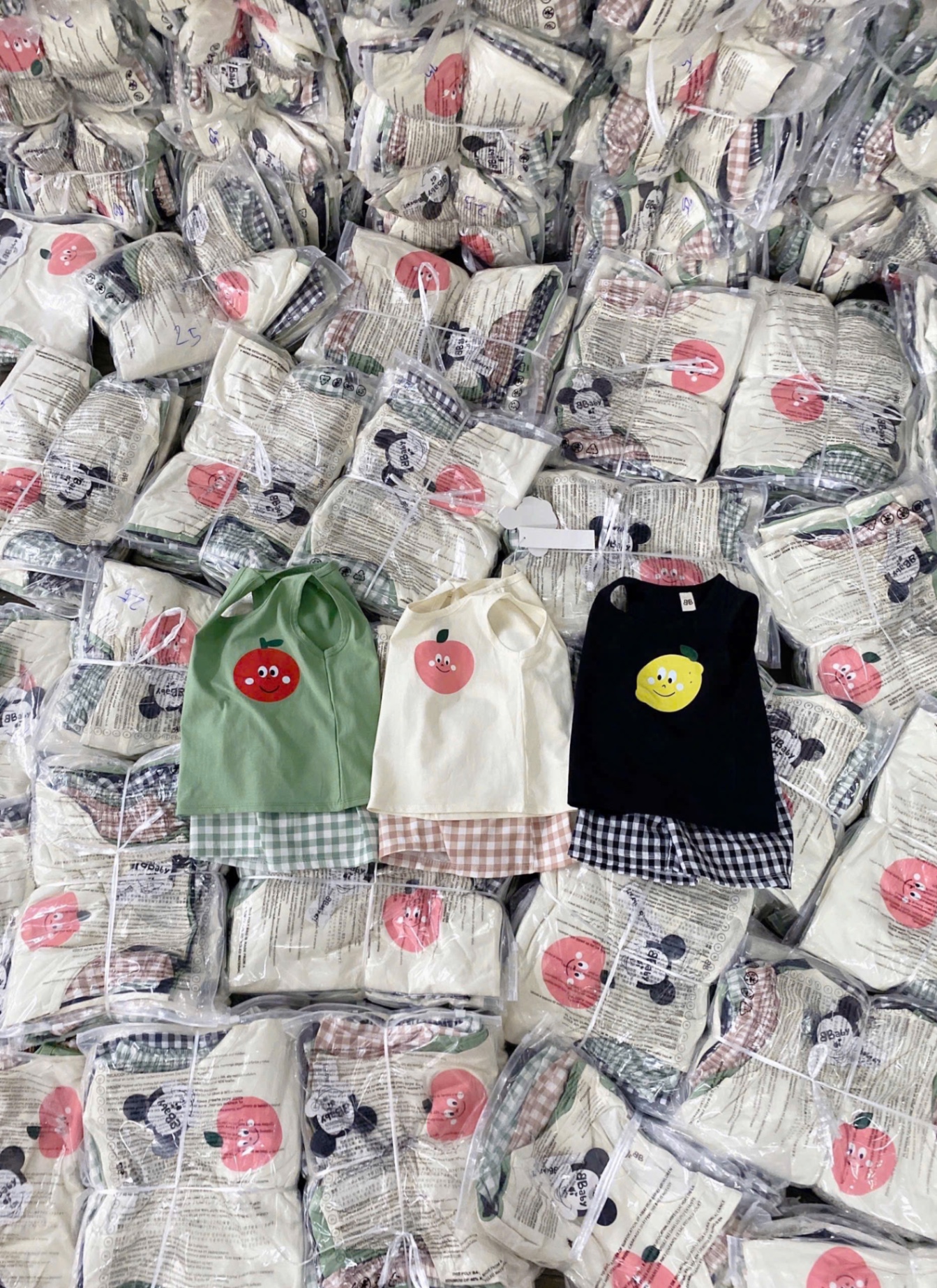 SET 3 BỘ ĐÙI BA LỖ QUẦN KẺ
