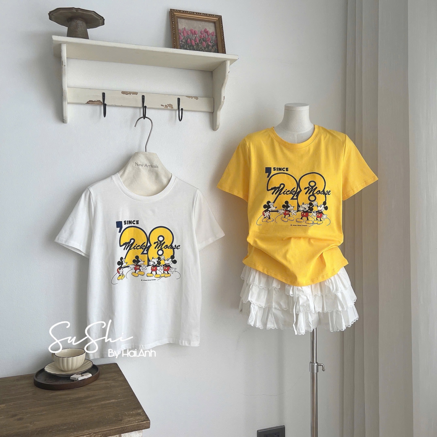 ÁO PULL CỘC MICKEY QC SỐ 28