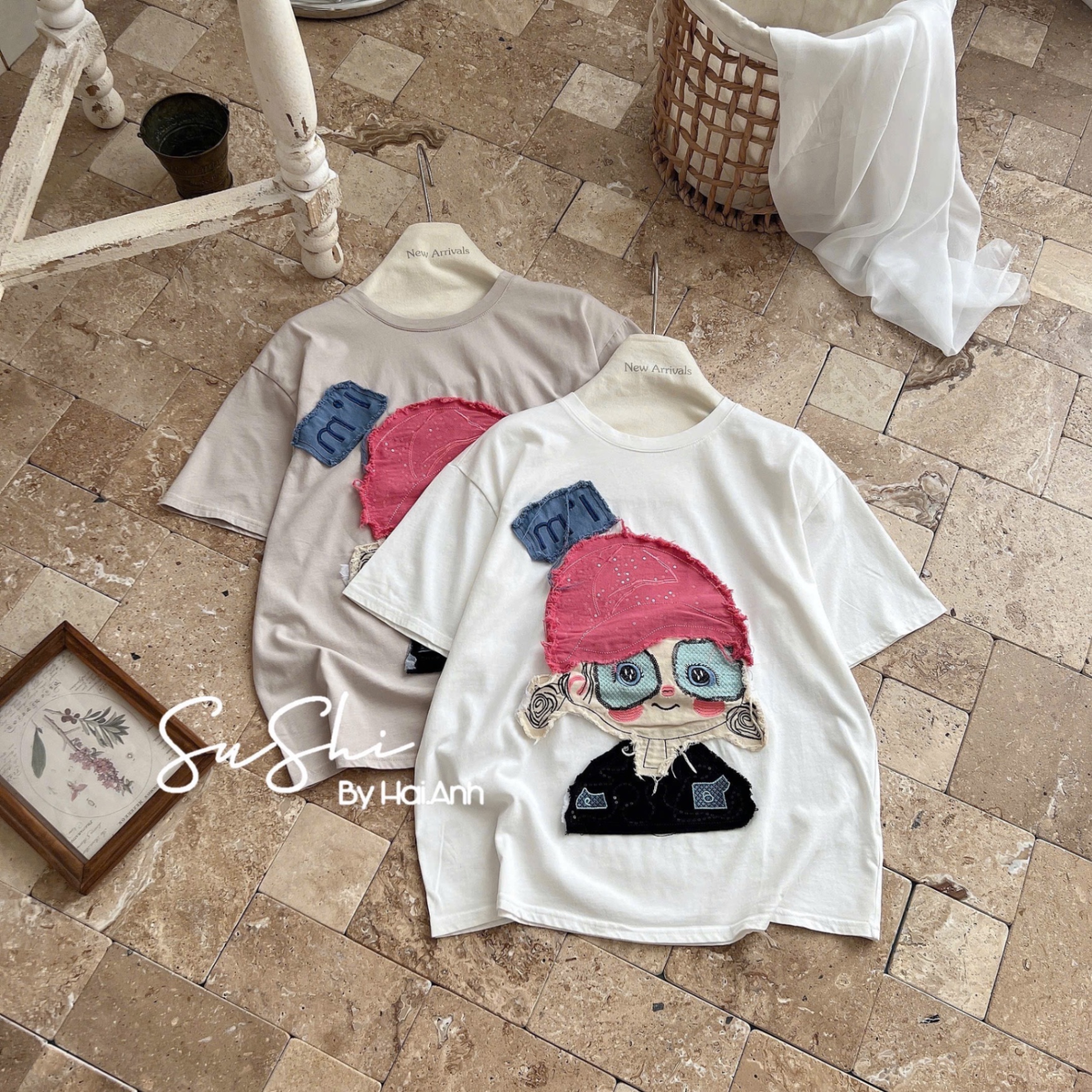 ÁO PULL HÌNH CÔ GÁI NỔI CUTE QC S2555072
