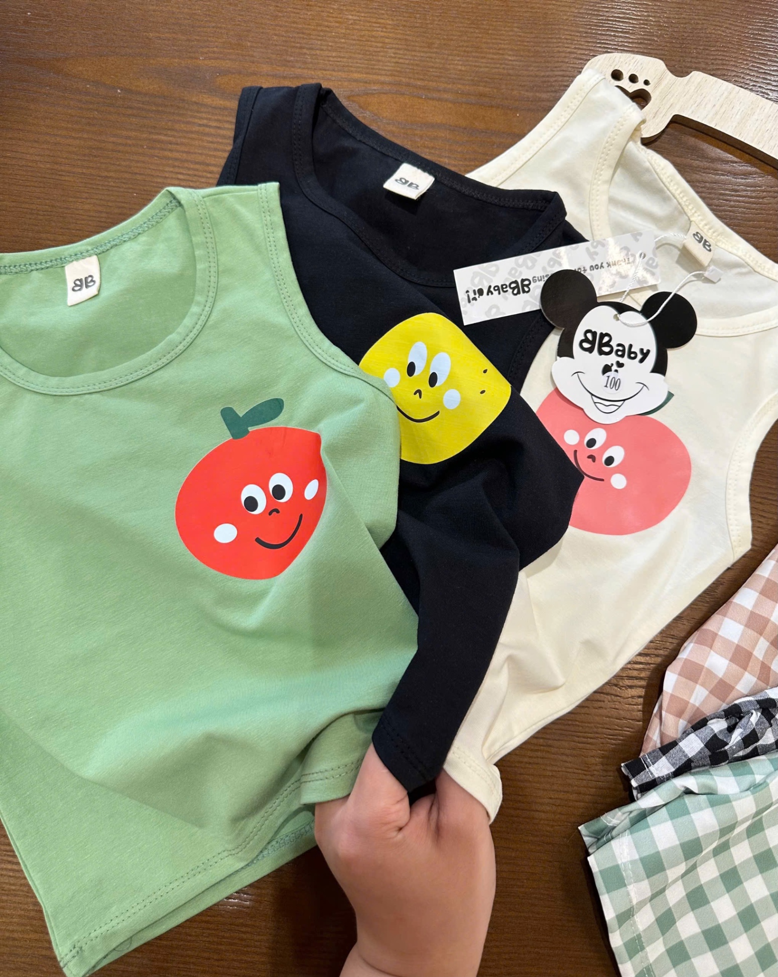 SET 3 BỘ ĐÙI BA LỖ QUẦN KẺ