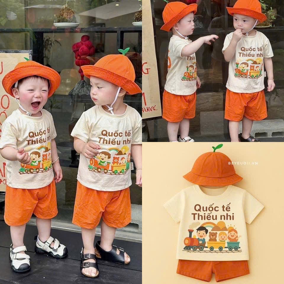 BỘ ĐÙI QUỐC TẾ THIẾU NHI BE QUÂN CAM