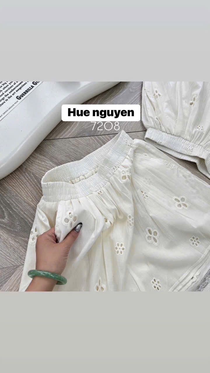 QUẦN SOOC THÔ BOI HOA VIỀN REN QC