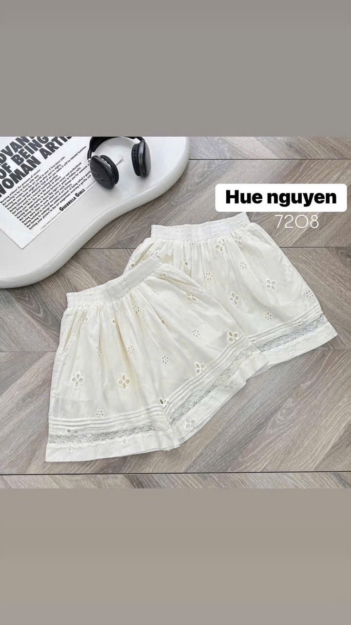 QUẦN SOOC THÔ BOI HOA VIỀN REN QC