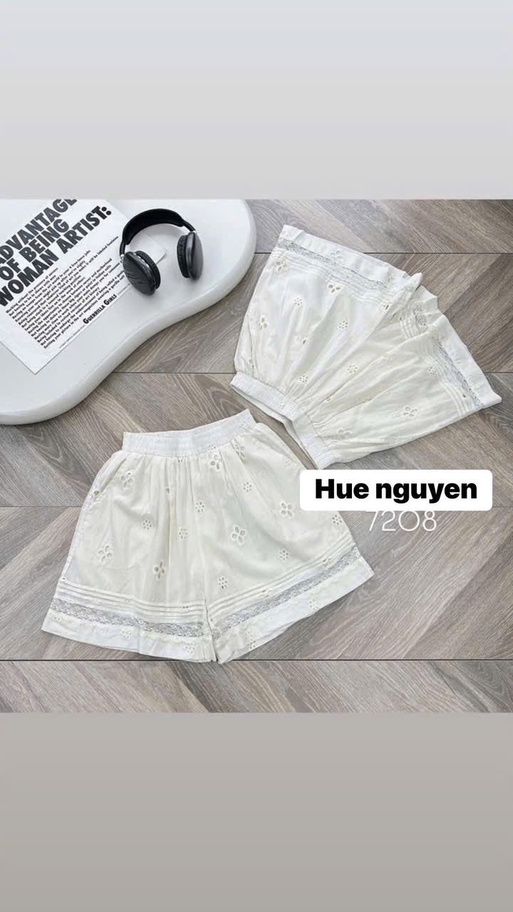 QUẦN SOOC THÔ BOI HOA VIỀN REN QC