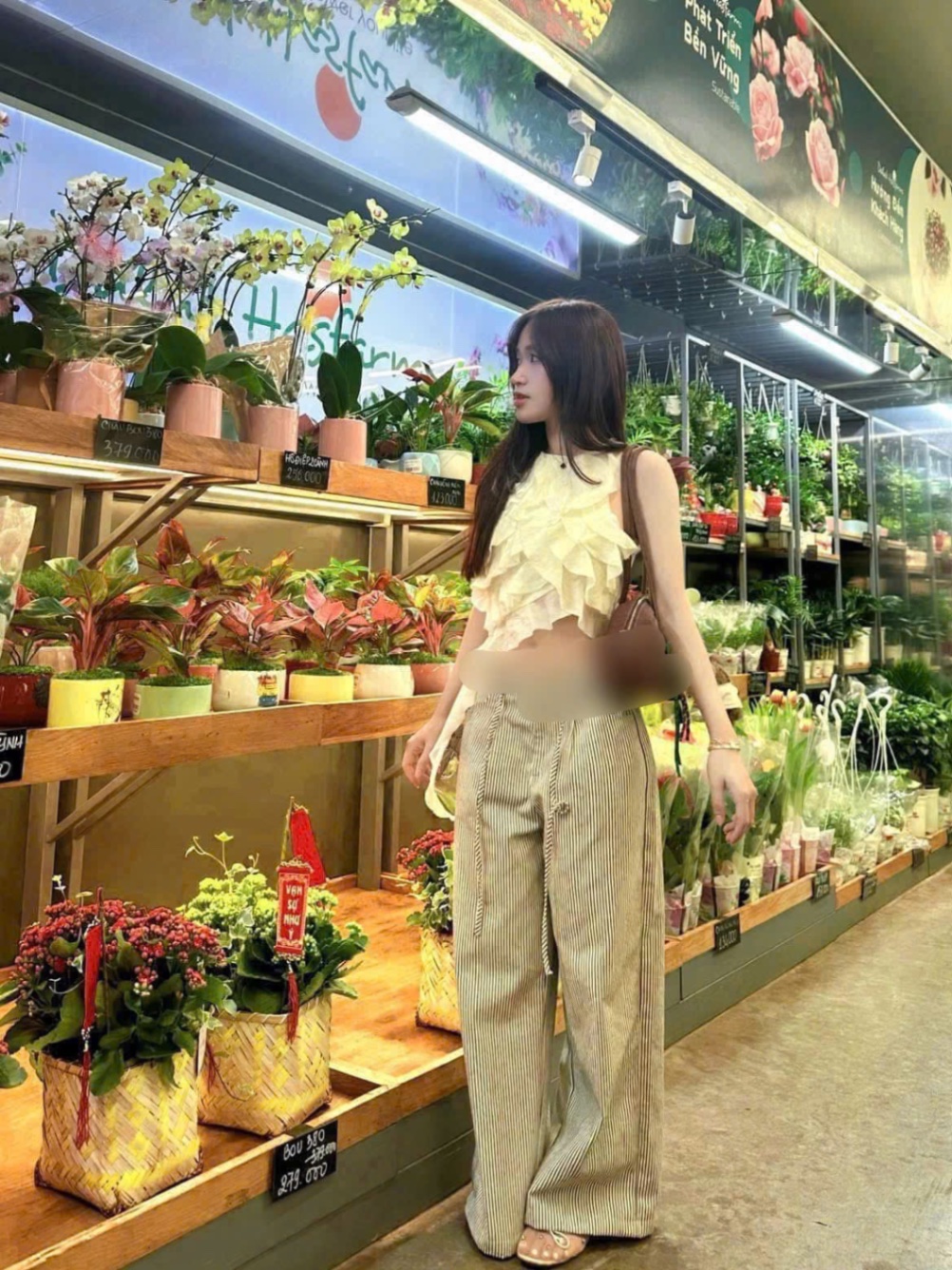 Hàng nhà máy - QUẦN SUÔNG KẺ VIỀN CẠP MASSIMODUTI