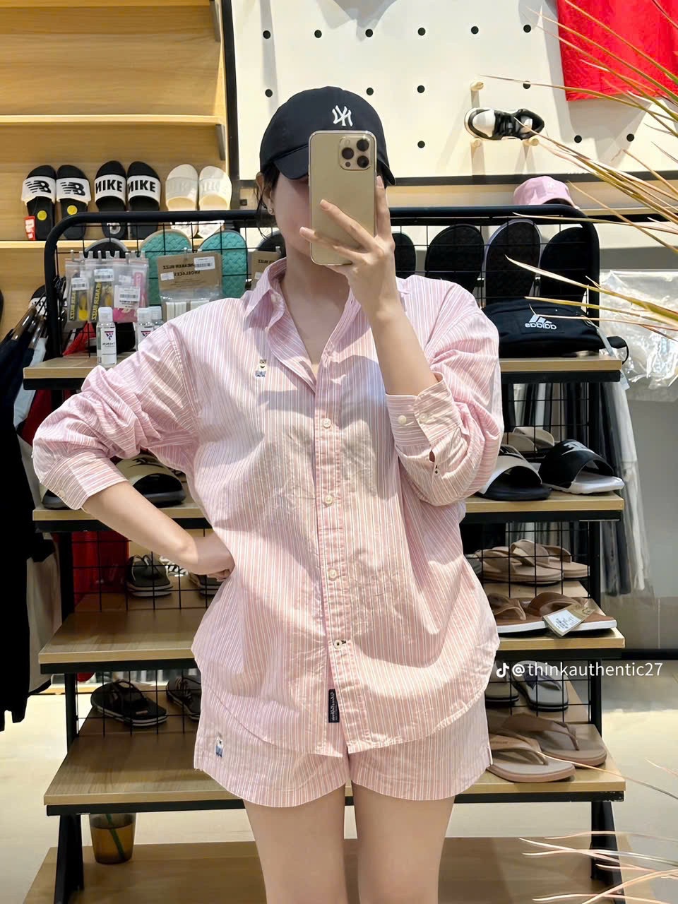 XẢ KHO BỘ ĐÙI KẺ SƠ MI THÊU GẤU WHOU