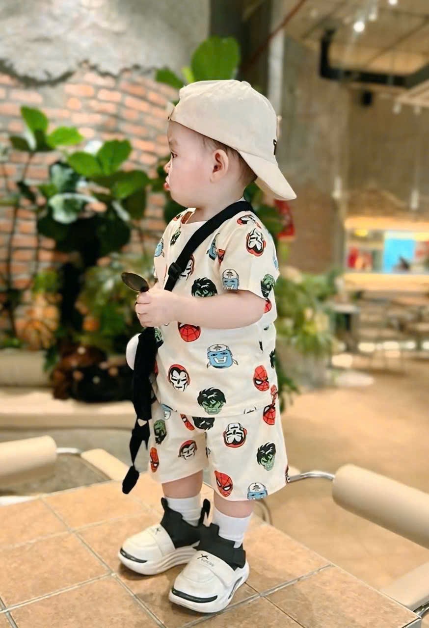 XẢ KHO SET 2 BỘ SIÊU NHÂN BE GHI IN TRÀN