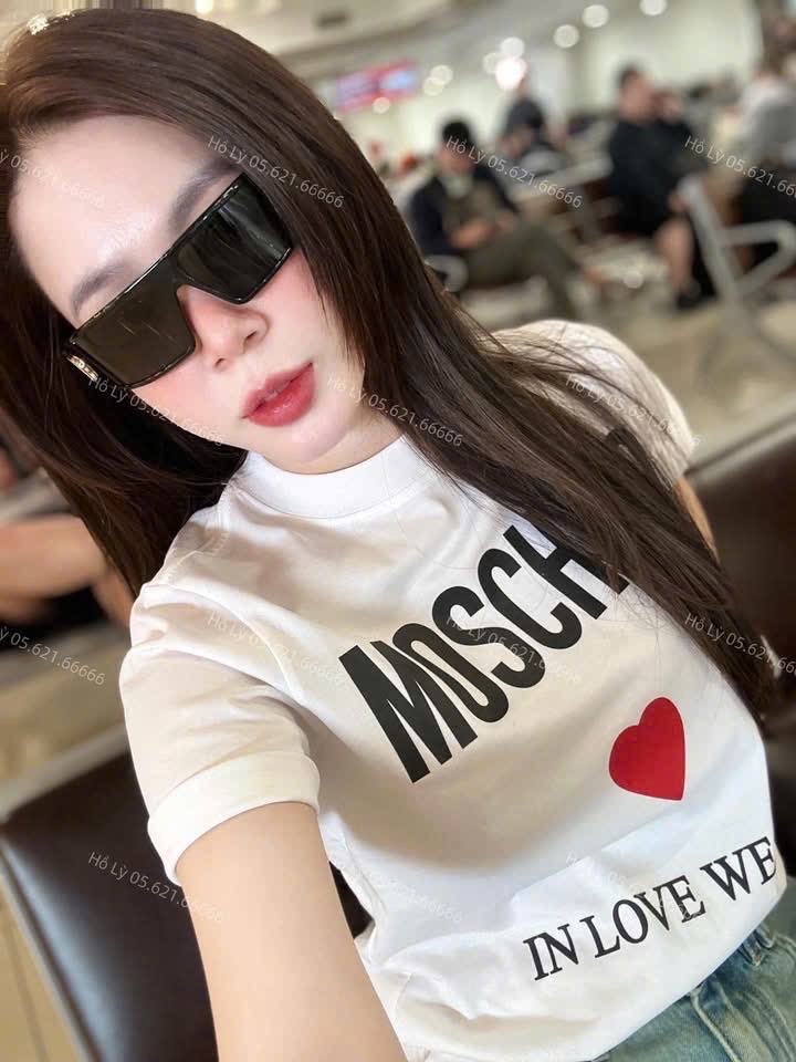 XẢ KHO ÁO PULL CỘC TRẮNG MOÓCHINO