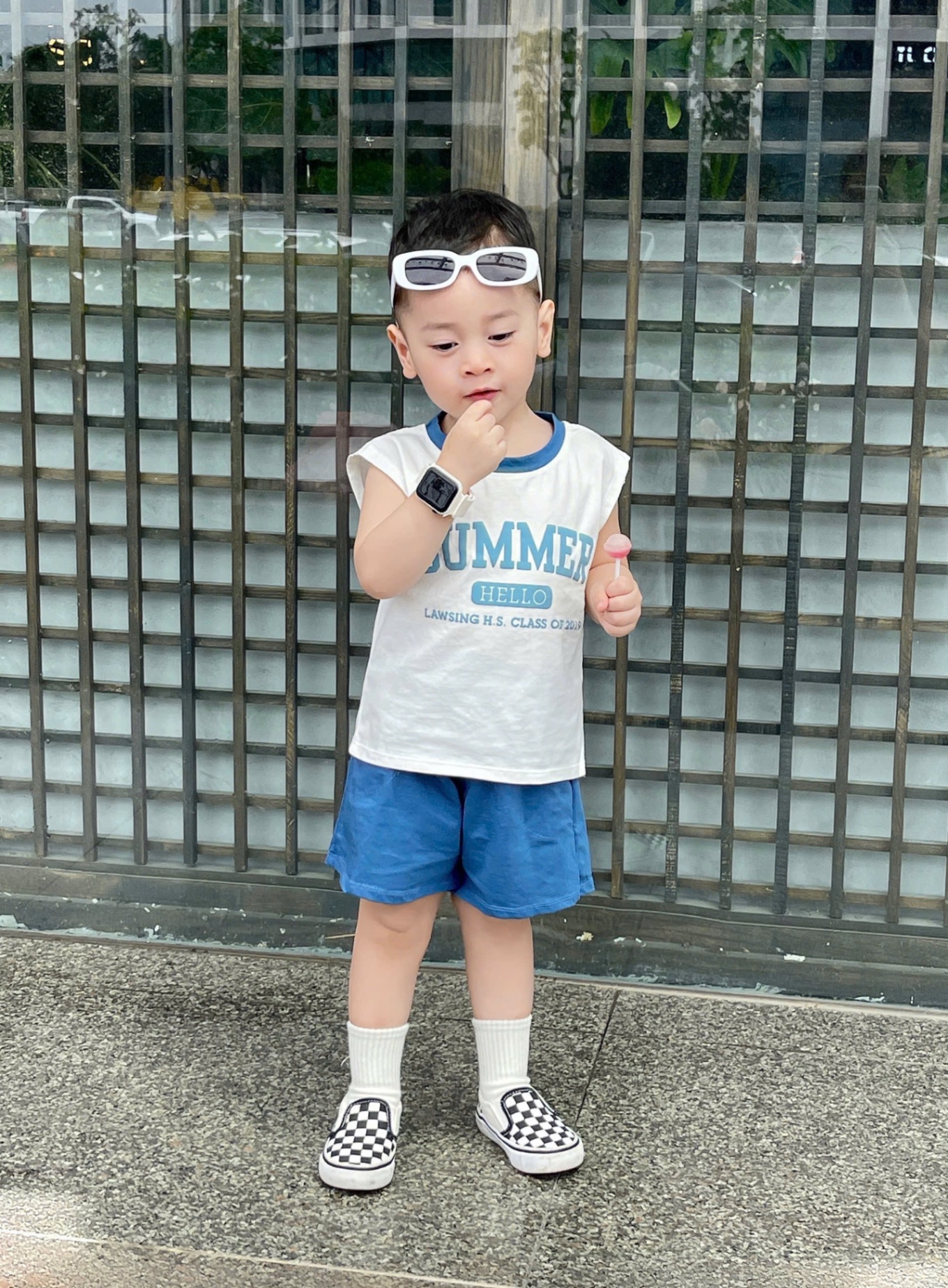 SET 2 BỘ ĐÙI BA LỖ SUMMER TRẮNG XANH