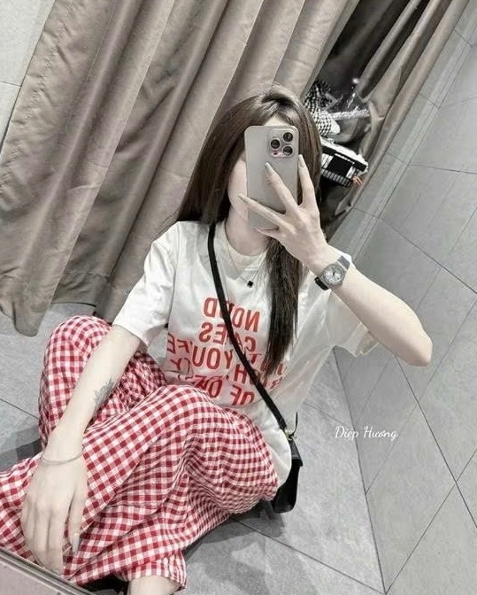 XẢ KHO BỘ CÔC TRÂNG QUẦN KẺ ĐỎ CHỮ BOBOD