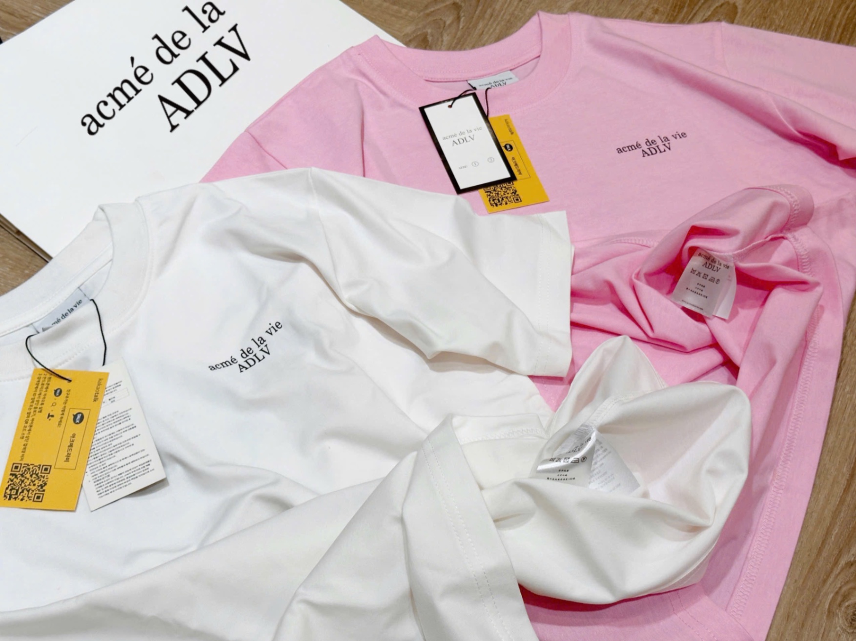 Hàng nhà máy - ÁO PULL CỘC ADLV TRẮNG HỒNG XUẤT DƯ
