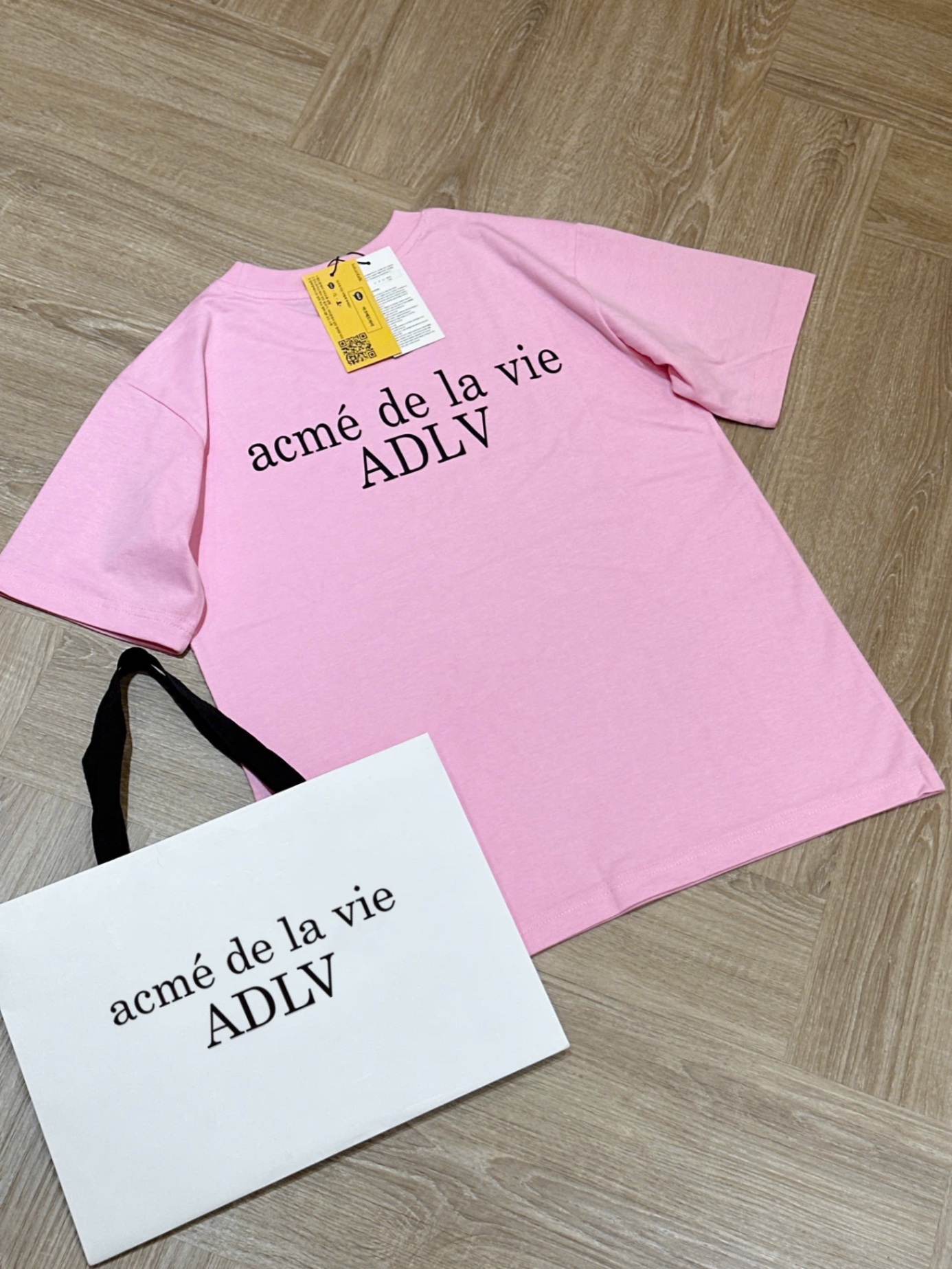 Hàng nhà máy - ÁO PULL CỘC ADLV TRẮNG HỒNG XUẤT DƯ