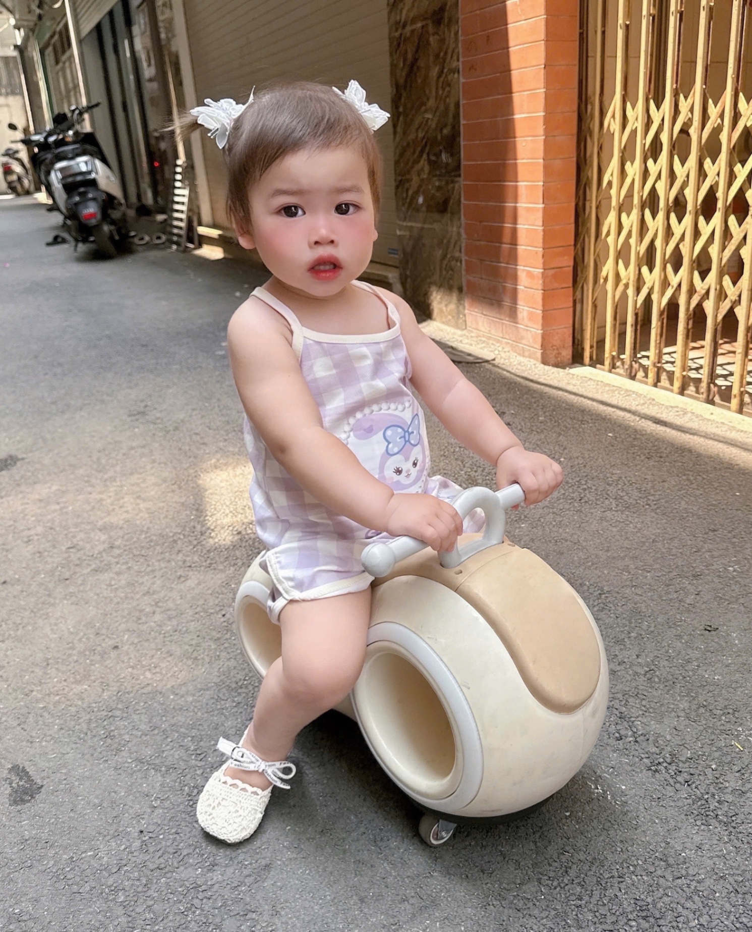 SET 3 BỘ ĐÙI 2S HÌNH THỎ TONE TIM