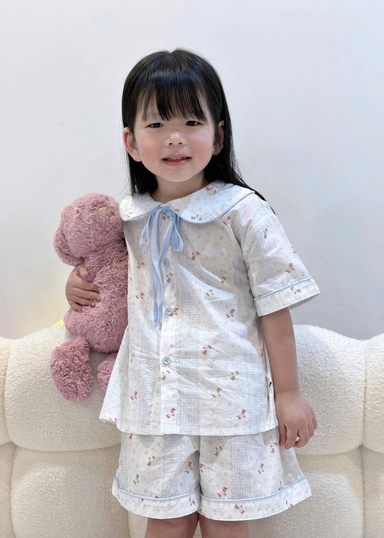 SET 2 BỘ PZM BUỘC NƠ XANH HỒNG BG