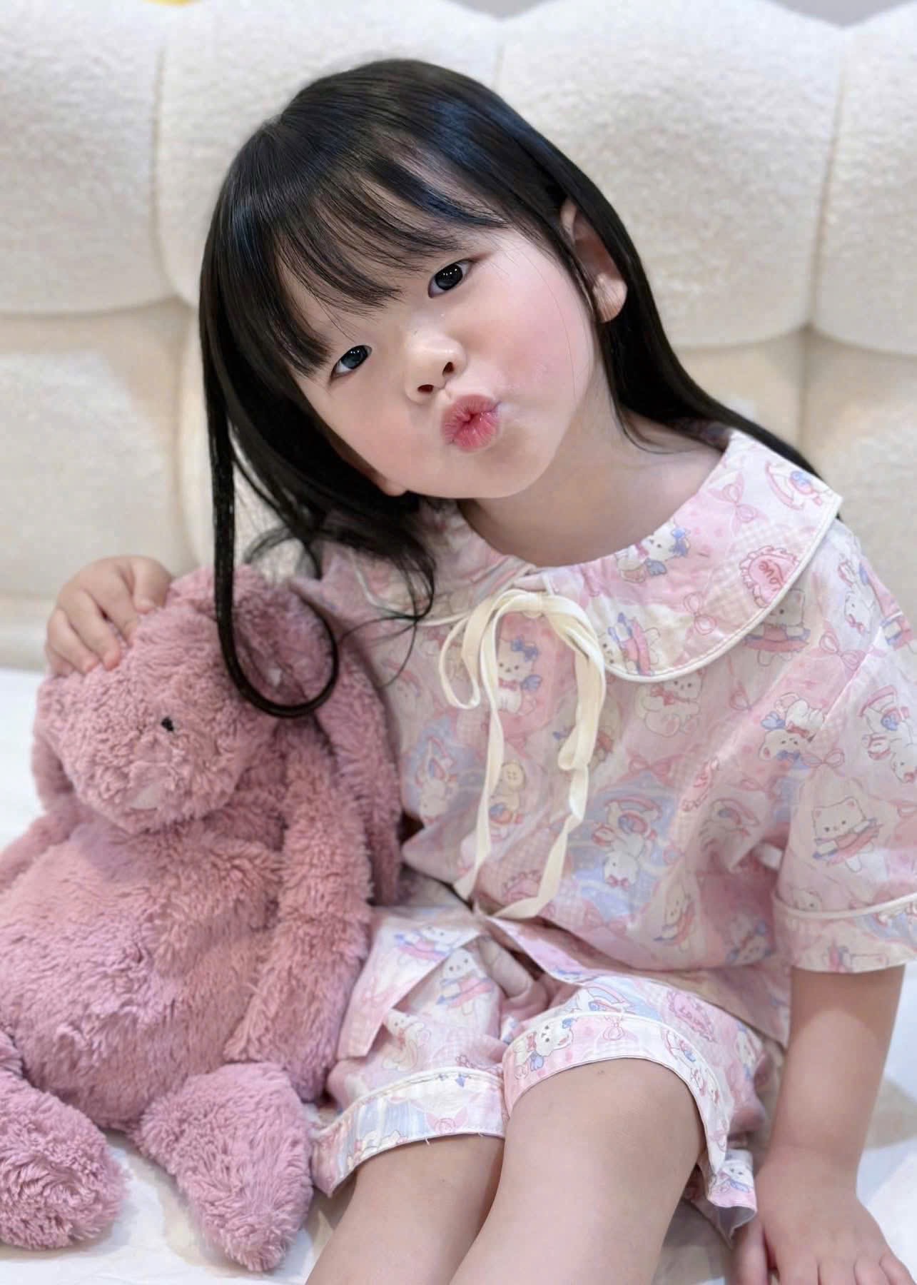 SET 2 BỘ PZM BUỘC NƠ XANH HỒNG BG