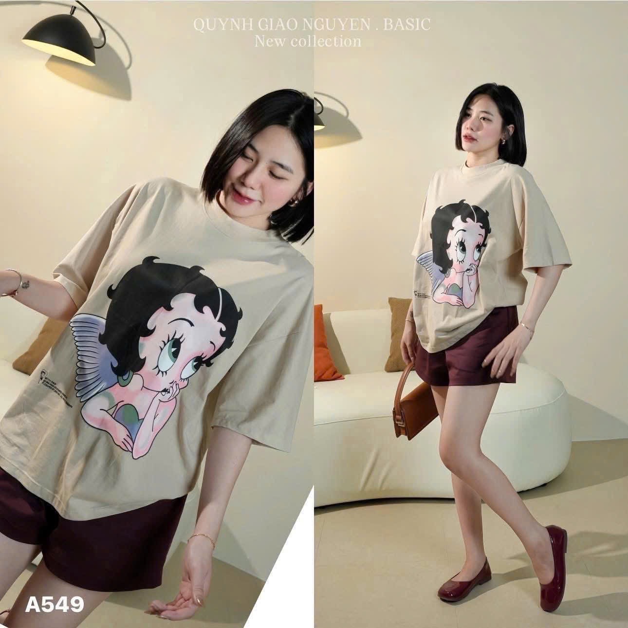 ÁO PULL CỘC CÔ GÁI MÀU BE
