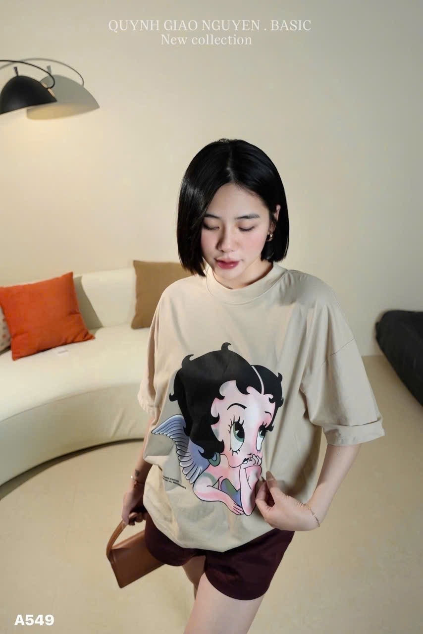 ÁO PULL CỘC CÔ GÁI MÀU BE