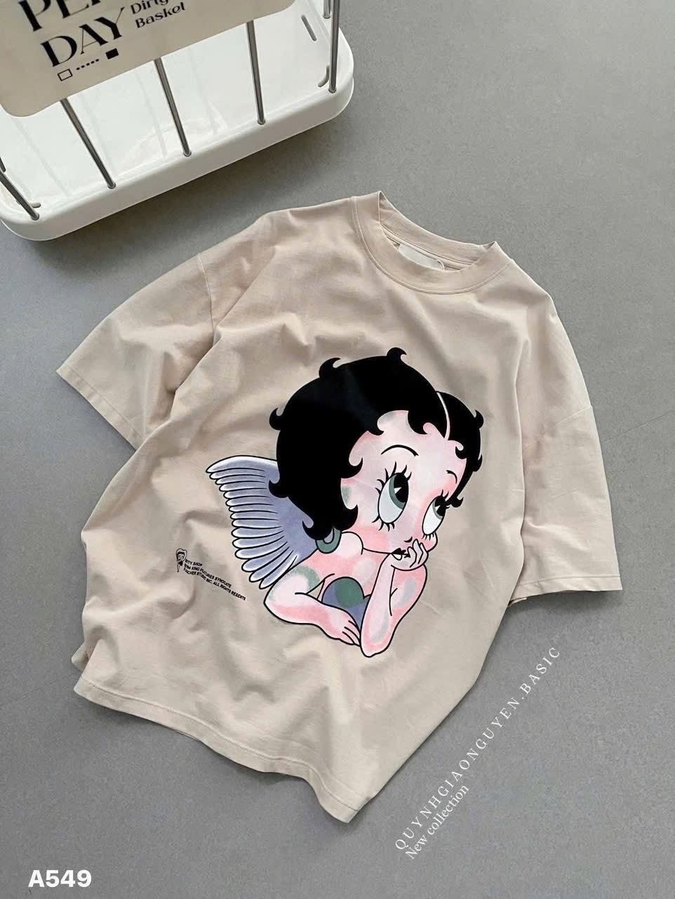 ÁO PULL CỘC CÔ GÁI MÀU BE