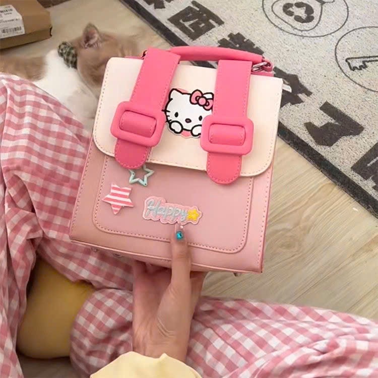 BALO KITTY HỒNG BG